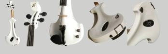 Bridge Aquila Electric Violin - White